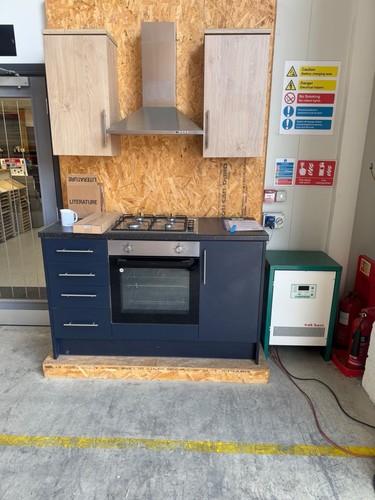 Display kitchen including - ex,